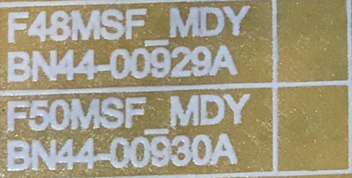 FUENTE PARA TV SAMSUNG / NUMERO DE PARTE BN44-00929A /F50MSF_MDY / BN4400929A / MODELO LH43DBJP - Imagen 3